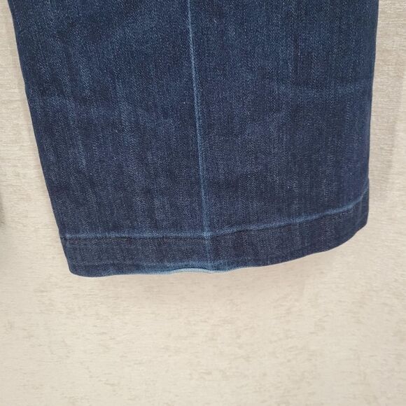 David Kahn Flared Denim Blue Jeans Dark Wash Women's Size 28 - Picture 7 of 13